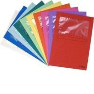 MF9618 | Exacompta Forever Window File Assorted Pack 100 50100E