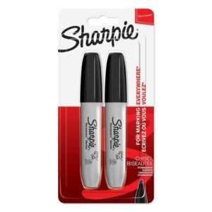 MK2111 | Sharpie Chisel Perm Marker BK PK2