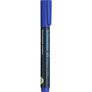 MK2115 | Schneider Maxx 130 Perm Marker Bullet Tip Blue PK10