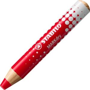 MK2201 | STABILO MARKdry Whiteboard Pencil Asstd pk 4 with Sharpener