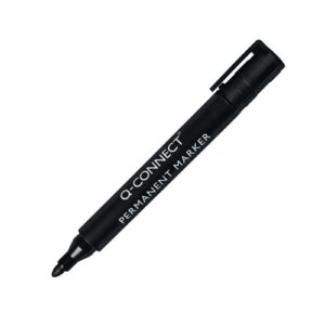 MK2409 | Q-Connect Perm Marker B/Tip Blk Pk10