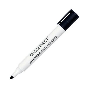 MK2411 | Q-Connect Drywipe Marker Black Pk10