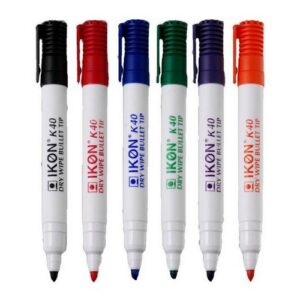 MK3024 | Ikon K40 Drywipe Bullet Tip Assorted Pack 48
