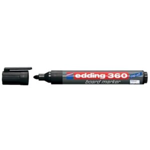 MK3126 | Edding 360 Drywipe Markers Black 4-360001