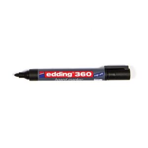 MK3127 | Edding 360 DryWipe Markers Black CP 46