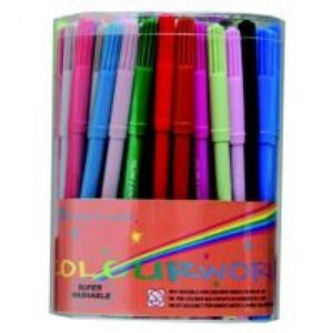 MK3707 | Colourworld DB101 Fine Colouring Pen Assorted Wallet
