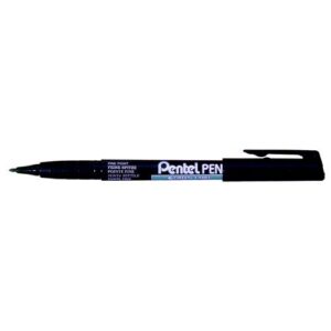 MK3823 | Pentel Permanent Marker Fine 0.8mm Black NMS50-A