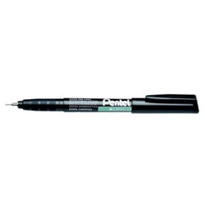 MK3824 | Pentel Permanent Marker Superfine 0.4mm Black NMF50-A