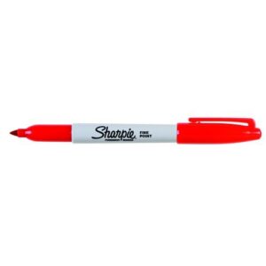 MK3889 | Papermate Sharpie Fine Tip Permanent Marker Red S0810940