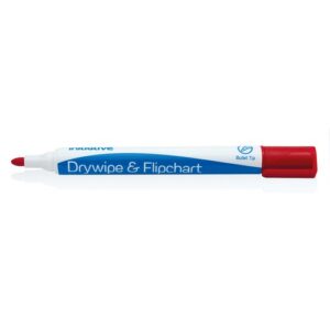 MK8727 | Initiative Drywipe & Flipchart Marker Red