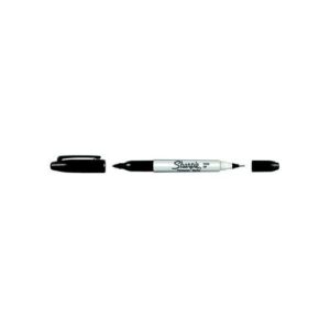 MK9346 | Sharpie Twin Tip Permanent Marker Black S0811100