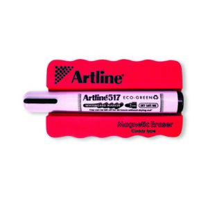 MK9570 | Artline Eraser + Wbrd Marker Blk Pk6