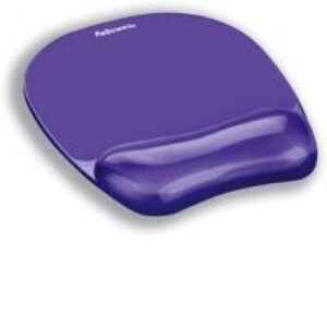 MP9503 | Fellowes Crystal Mouse Pad & Wrist Rest Purple 9144104