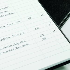 MS8377 | Black N Red Casebound Book A4 C66401