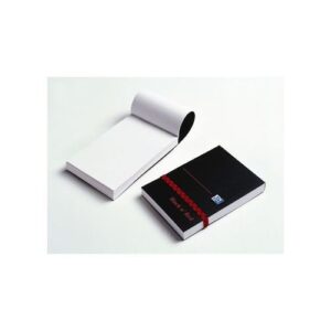 MS8393 | Black N Red Polypropylene Book 105x74mm M67072