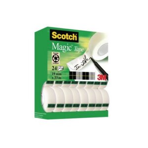 MT9337 | Scotch Magic Tape 19mm x 33m Pack 24