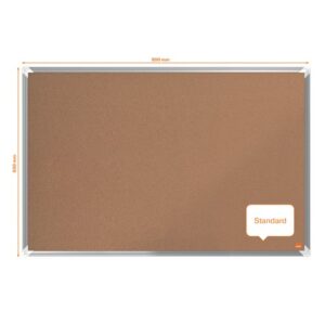 NB5106 | Nobo Premium Plus Cork Noticeboard 900x600