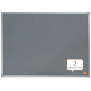 NB5111 | Nobo Essence Felt Noticeboard 600 x 450 Grey