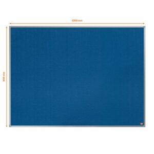 NB5115 | Nobo Essence Felt Noticeboard 1200 x 900 blue