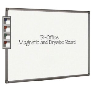 NB6106 | Bi-Office 600x450mm Magnetic Whiteboard