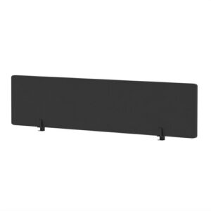 OF1304 | Air Desktop Screen 1800 x 400mm Charcoal
