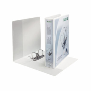 PB1285 | Leitz 180° Presentation Lever Arch File 50mm White Pack 10