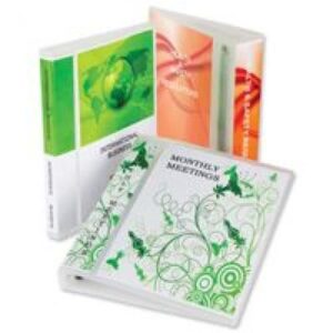 PB9648 | Maxivision Presentation Binder 4 D Ring Landscap 30mm A3