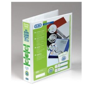 PB9686 | Elba Presentation Binder Panorama A4 4d-r-40 Wht 400008419