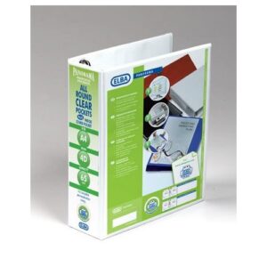 PB9689 | Elba Presentation Binder Panorama A4 2d-r-65 Wht 400008048