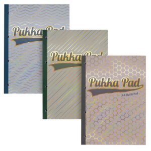 PD1206 | Pukka Pads Haze Assorted A4 Refill 300pg (Pack 3)