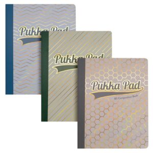 PD1207 | Pukka Pads Haze Assrtd Composition Books (Pack 3)