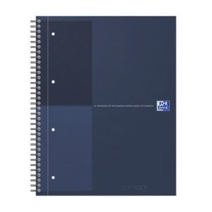 PD1218 | OXFORD International A4+ Hardback Twin-wire Notebook Blue