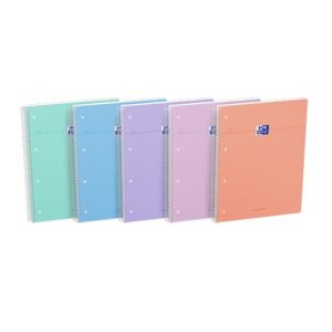 PD1222 | A4+ Oxford Smart Pastel Notebook Ruled Assorted