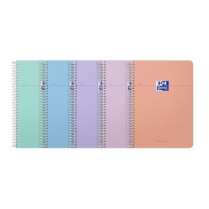 PD1223 | A5 Oxford Smart Pastel Notebook Ruled Assorted