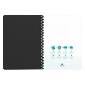 PD1420 | Oceanis A4 Twin Wire Notebook Ruled Assorted PK5 Black