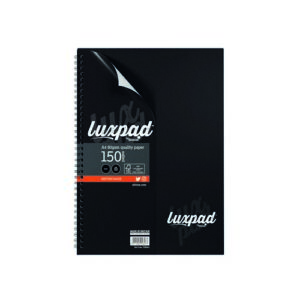PD1503 | Silvine Luxpad W/B Exec N/Bk A4 150p