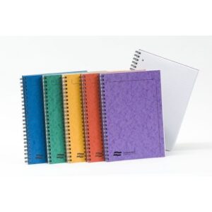 PD7008 | Europa Notemaker Sidebound A4 Assorted Pack 10 4860