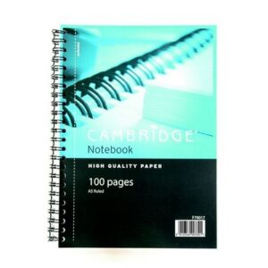 PD9218 | Oxford MyNotes Twin Wbnd Nbk Sbnd Pchd 70gsm Ruled 100Pg A5