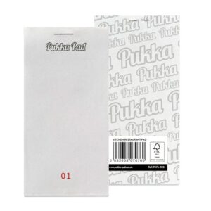 PD9270 | Kitchen Restaurant Pad 127 X 64mm 100 Sheets