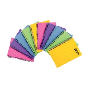PD9277 | Pressboard A5 Sidebound Assorted (4 Packs of 10)