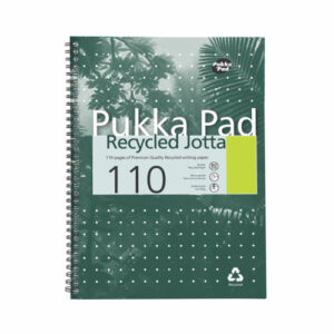 PD9519 | Pukka Pad Recycled Wirebound A4 110 Pages RCA4