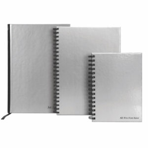 PD9565 | Pukka Pad Casebound Book A4 Silver RULA4