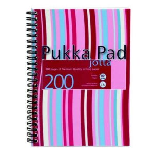 PD9570 | Pukka Pad Polypropylene Jotta Book A5 Ast Colours 3s JP021