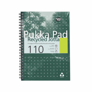 PD9596 | Pukka Pad Recycled Wirebound A5 200 Pages RCA5/110
