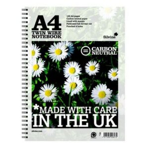 PD9671 | Silvine Carbon Neutral Notebook 80gsm A4+ 120 Pages R302