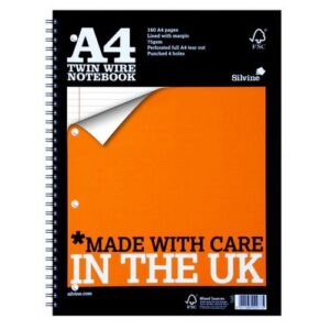 PD9675 | Silvine Everyday Notebook A4+ 75gsm 160 Pages TWPA4