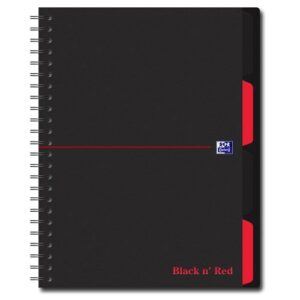 PD9691 | Black N Red Project Book A4+ 90 Sheets K66070
