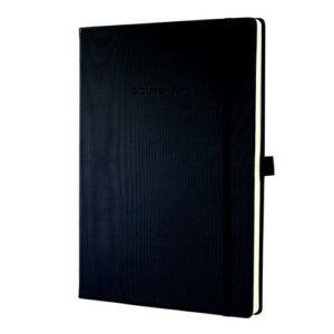PD9760 | Notebook CONCEPTUM Hardcover 187x270x13 Lined Black CO112