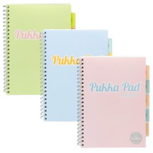 PD9793 | Pukka Pastel A4 Asst Project Book Assorted