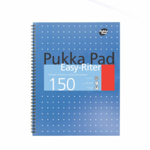 PD9825 | Pukka A4 Metallic Easy-Riter Pad Blue 150 Pages 80gsm